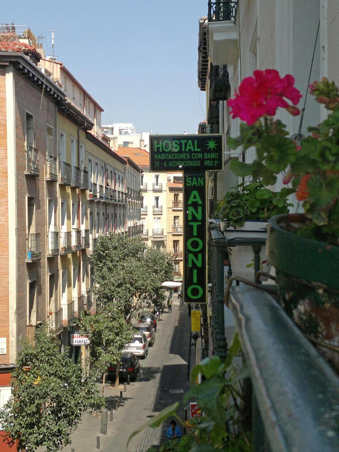 Hostal San Antonio مدريد المظهر الخارجي الصورة